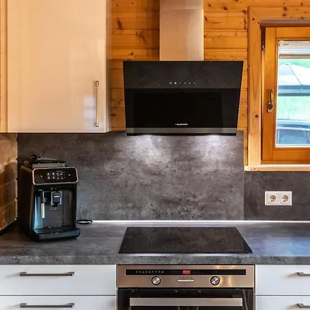 Wellness-chalet Am Badesee Fuer Bis Zu 10 Personen * Rieden